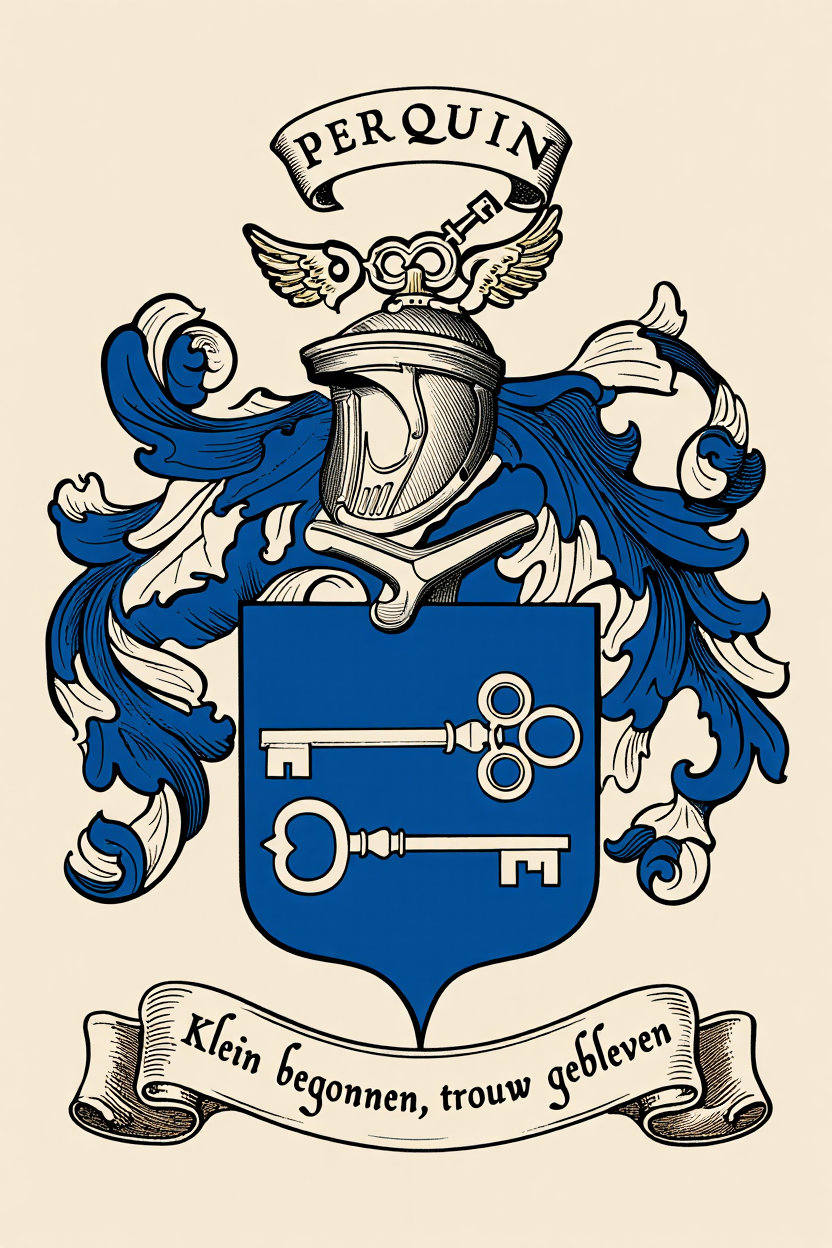 Familiewapen van de achternaam PERQUIN