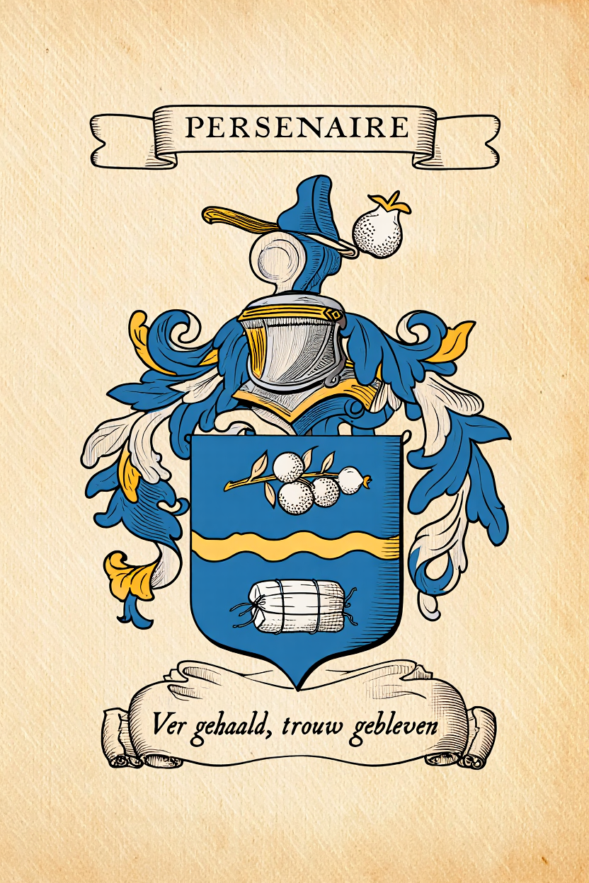 Familiewapen van de achternaam PERSENAIRE