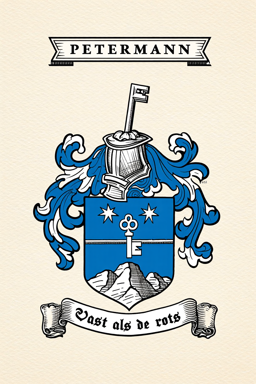 Familiewapen van de achternaam PETERMANN