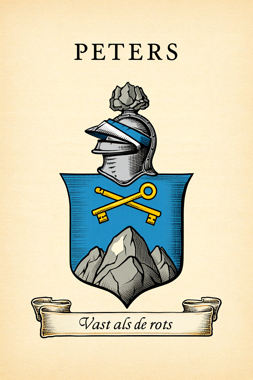 Familiewapen van de achternaam PETERS