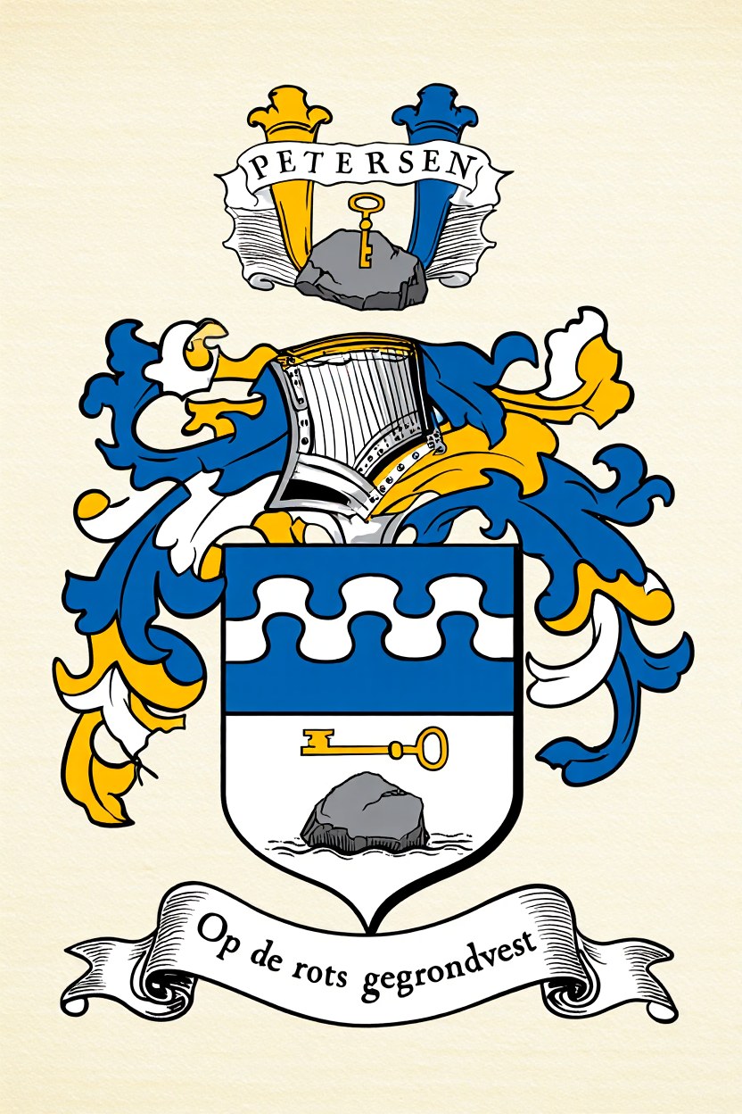 Familiewapen van de achternaam PETERSEN