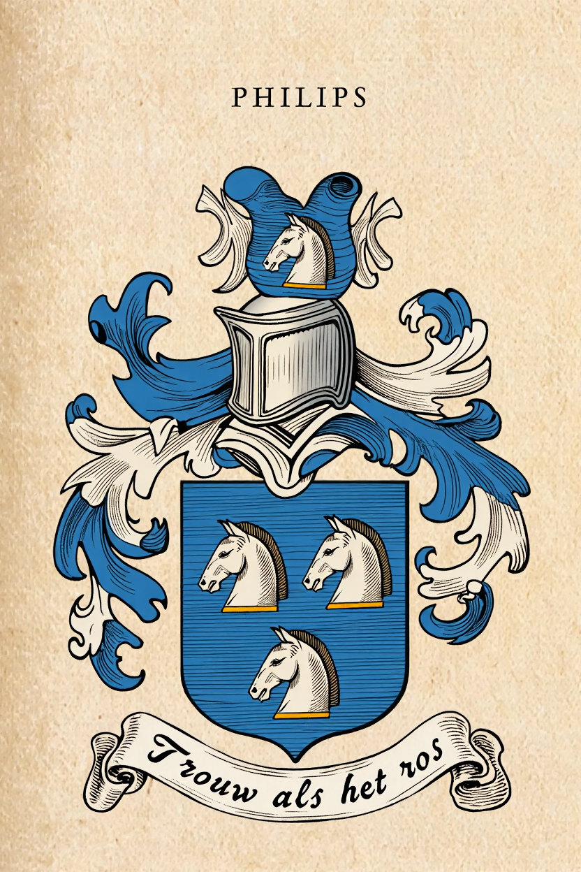 Familiewapen van de achternaam PHILIPS