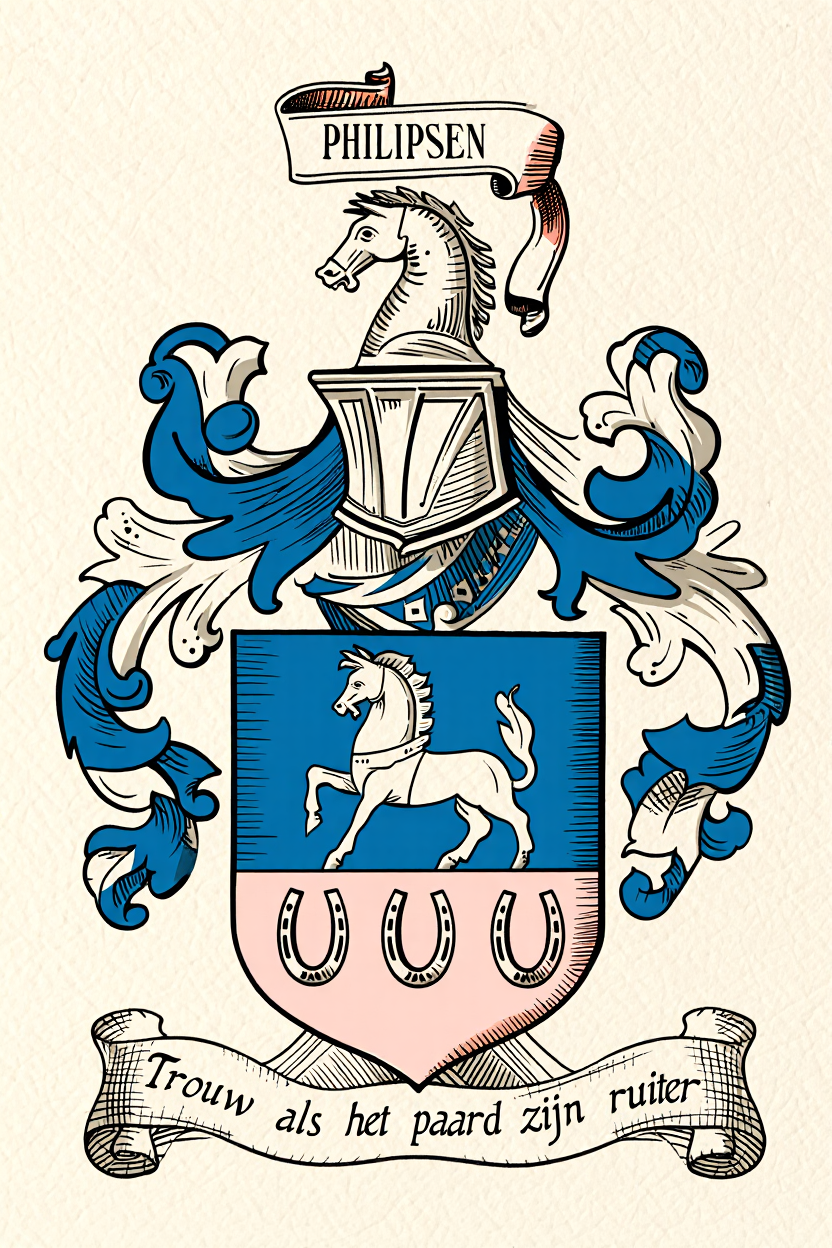 Familiewapen van de achternaam PHILIPSEN
