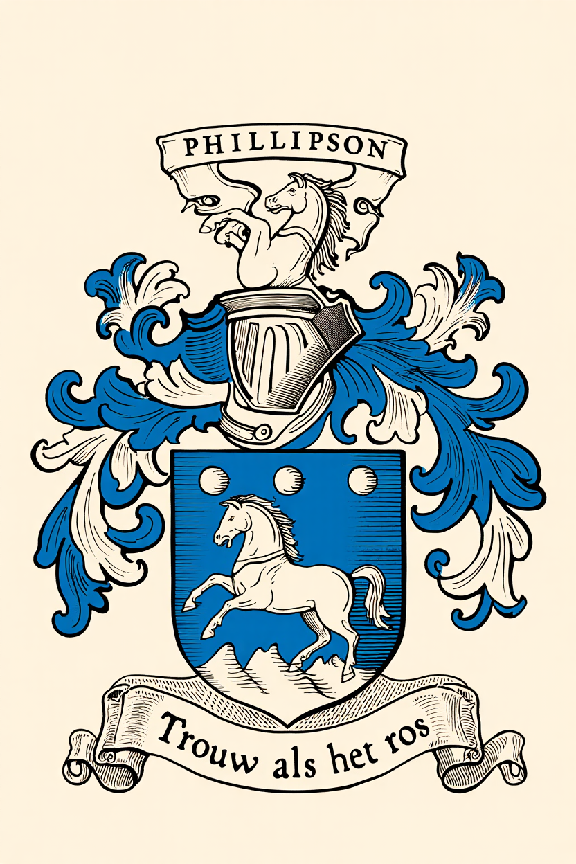 Familiewapen van de achternaam PHILLIPSON