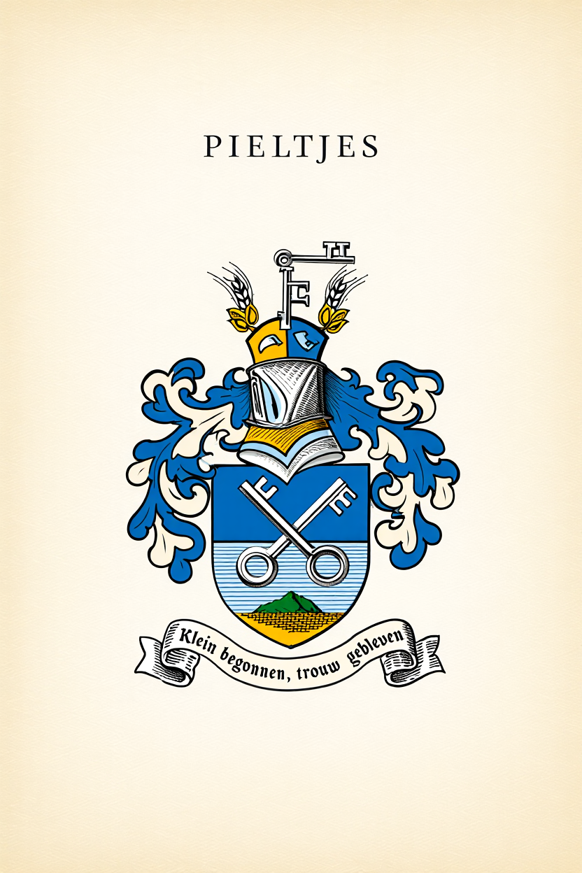 Familiewapen van de achternaam PIELTJES