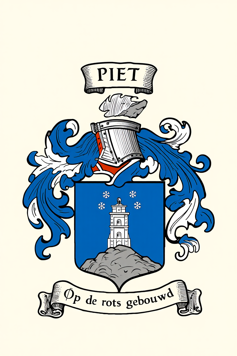 Familiewapen van de achternaam PIET