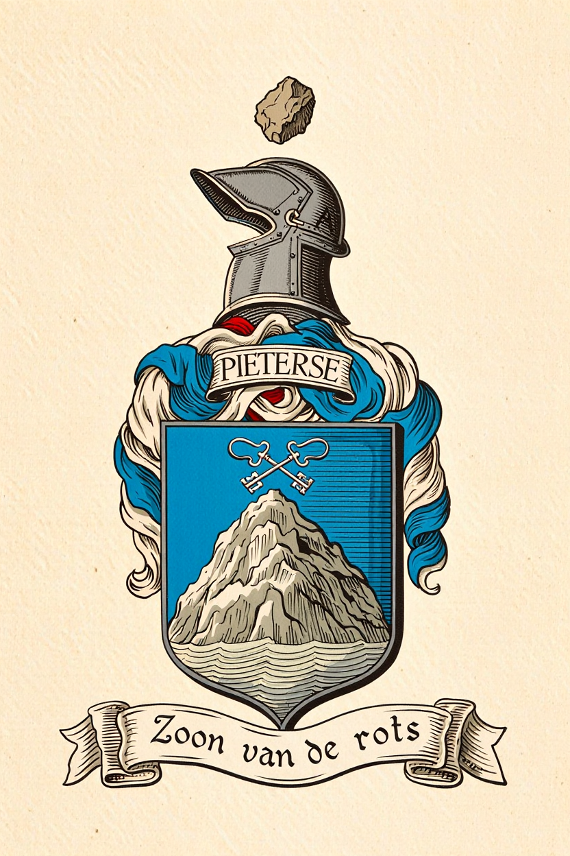 Familiewapen van de achternaam PIETERSE