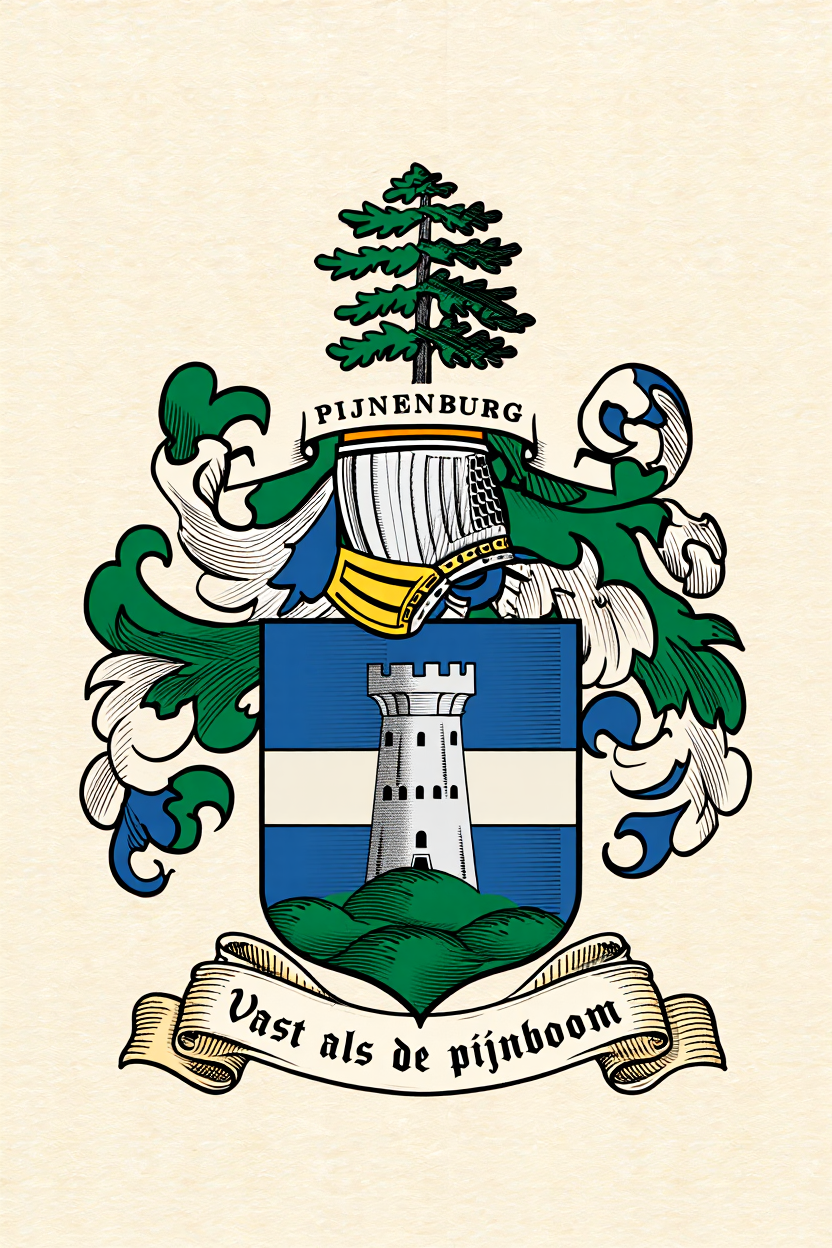 Familiewapen van de achternaam PIJNENBURG