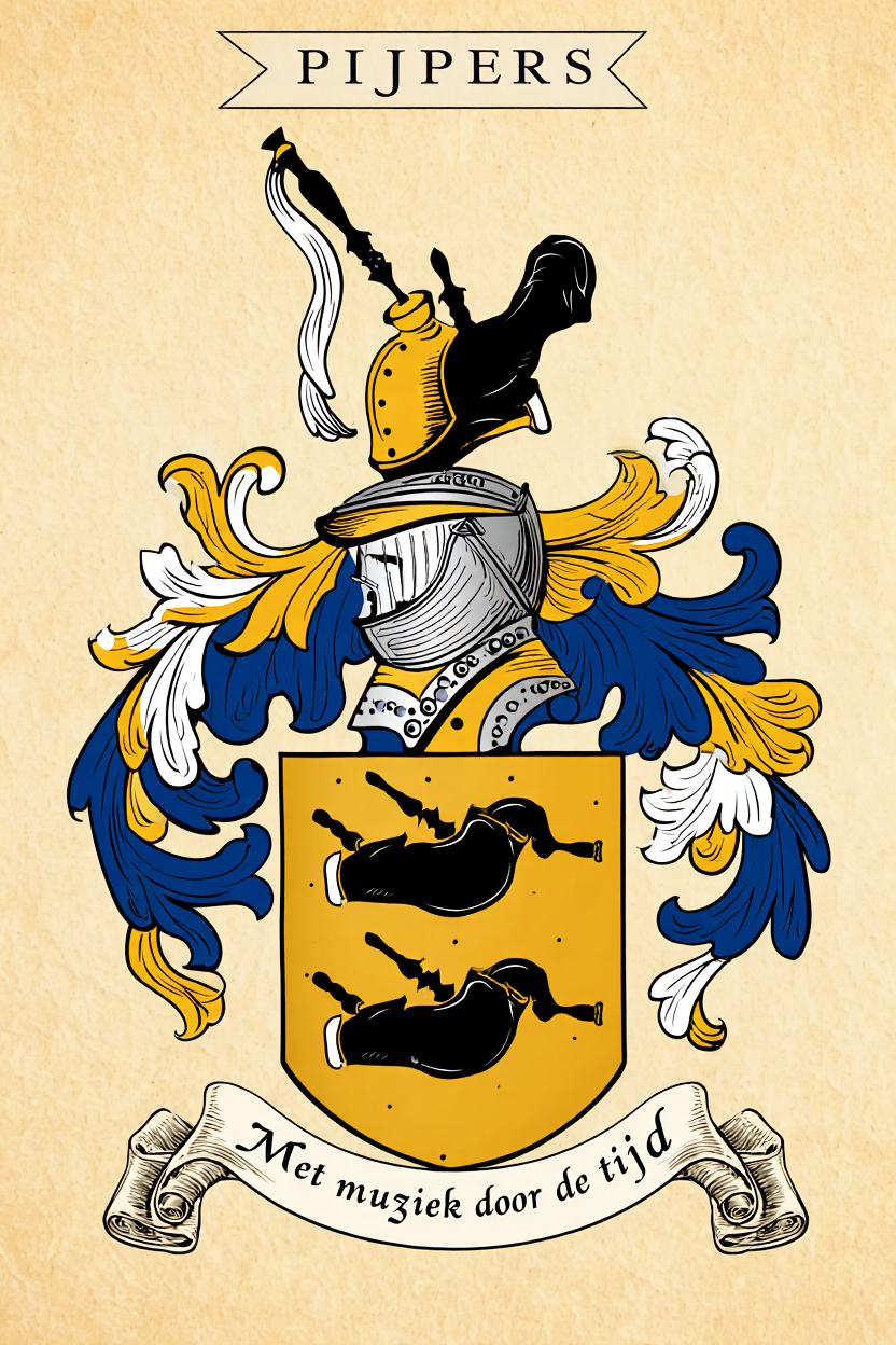 Familiewapen van de achternaam PIJPERS