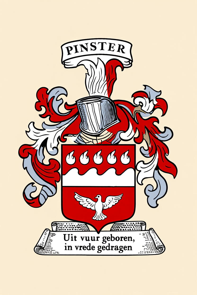 Familiewapen van de achternaam PINSTER