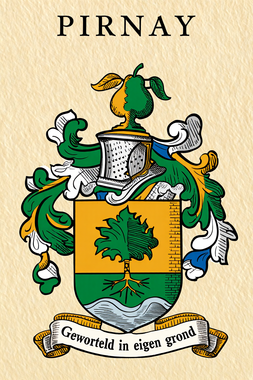 Familiewapen van de achternaam PIRNAY