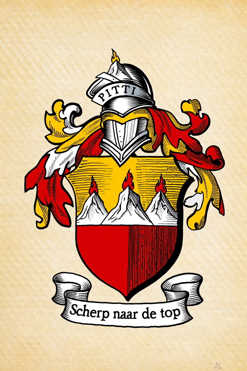 Familiewapen van de achternaam PITTI
