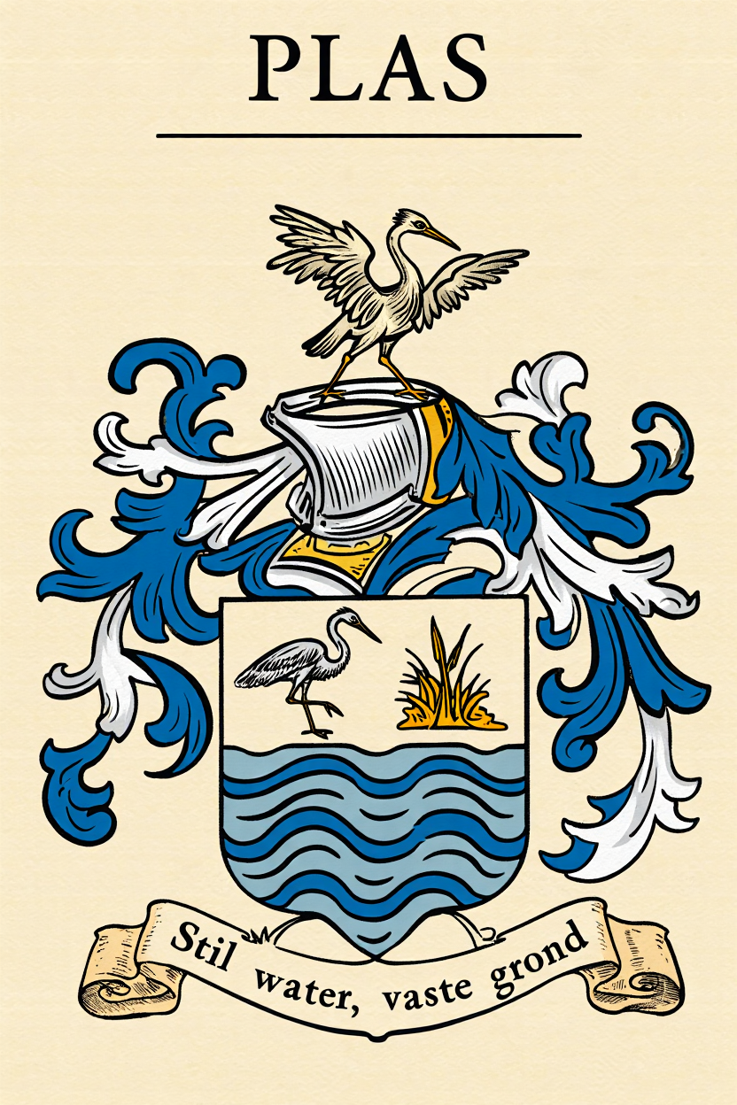 Familiewapen van de achternaam PLAS