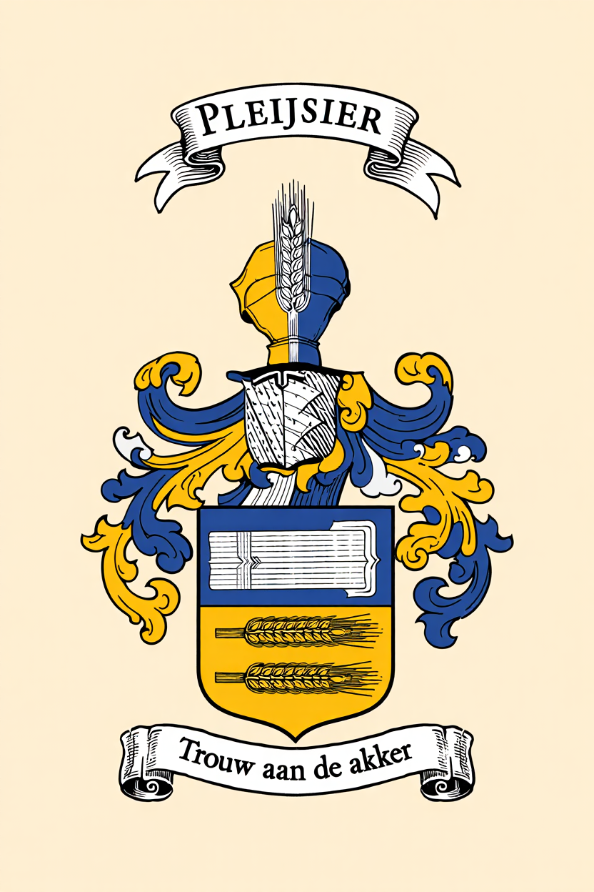 Familiewapen van de achternaam PLEIJSIER
