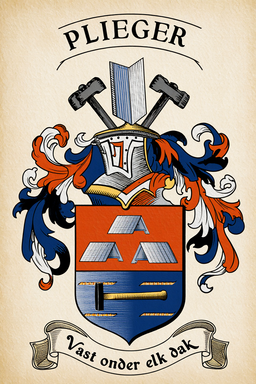 Familiewapen van de achternaam PLIEGER