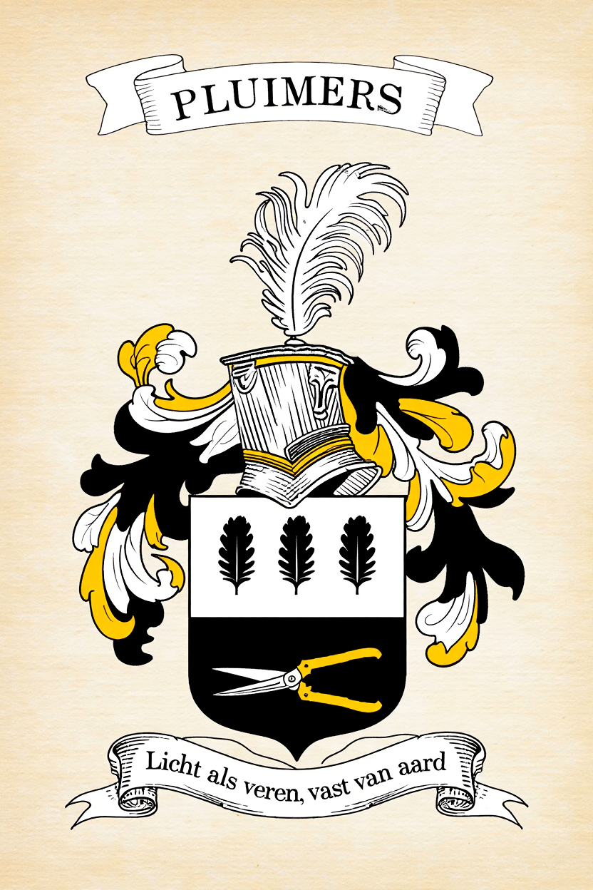 Familiewapen van de achternaam PLUIMERS