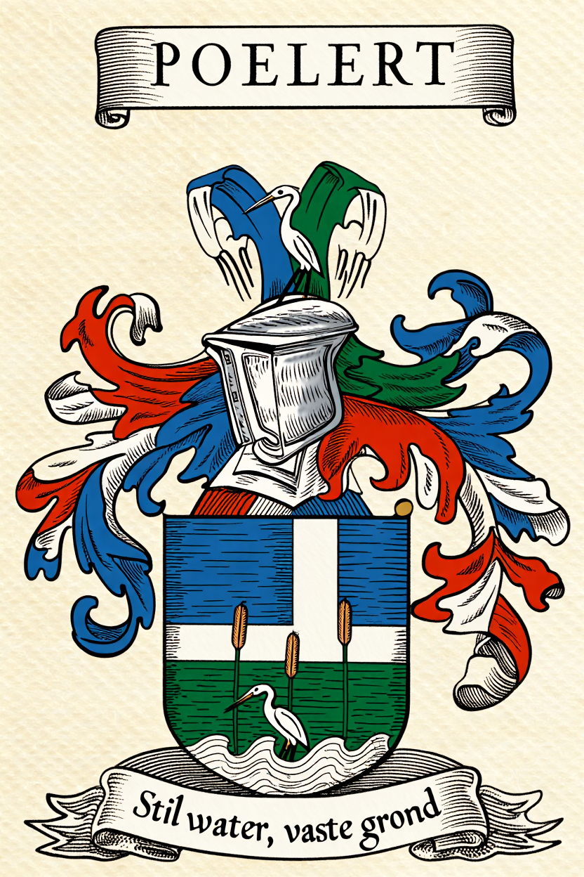 Familiewapen van de achternaam POELERT
