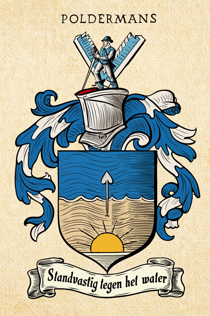 Familiewapen van de achternaam POLDERMANS