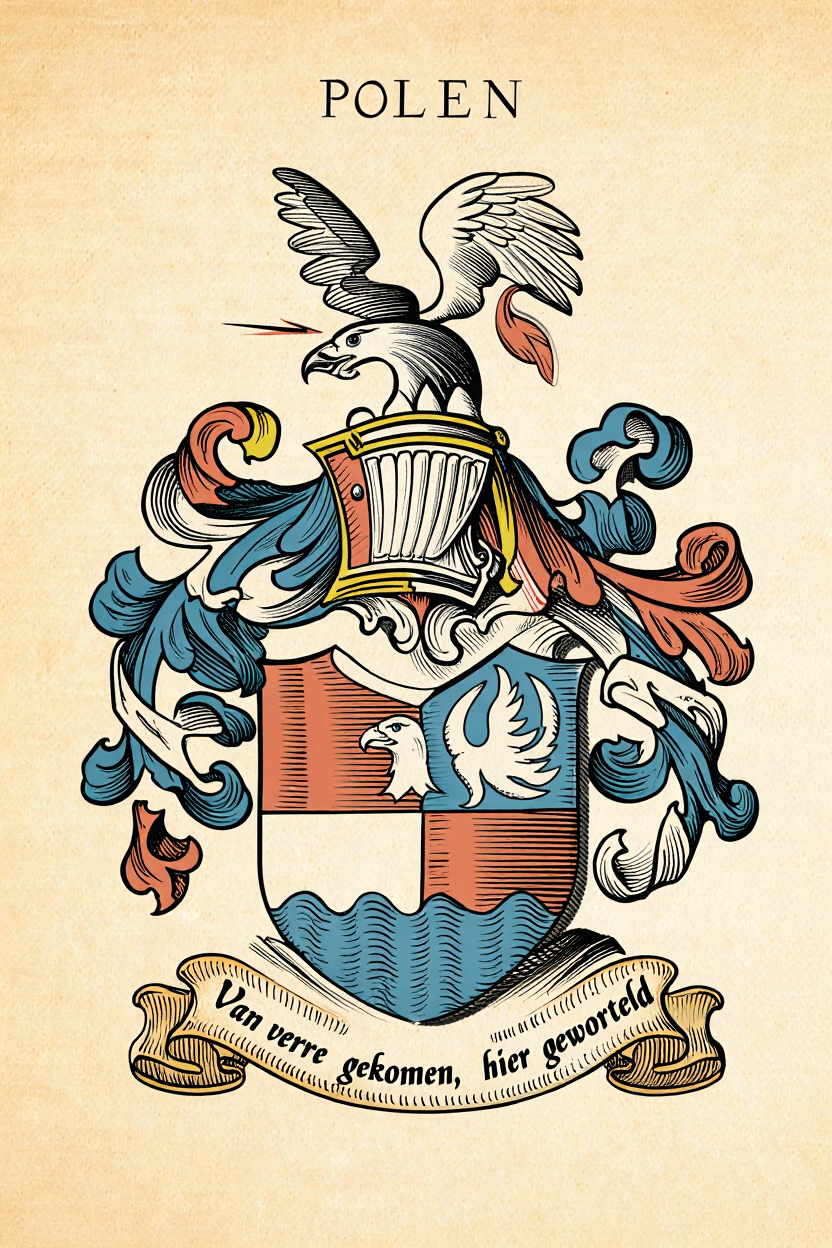 Familiewapen van de achternaam POLEN