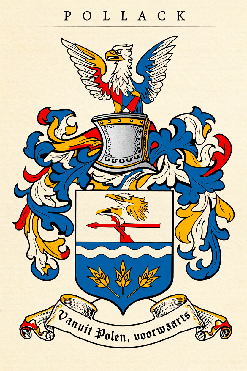 Familiewapen van de achternaam POLLACK