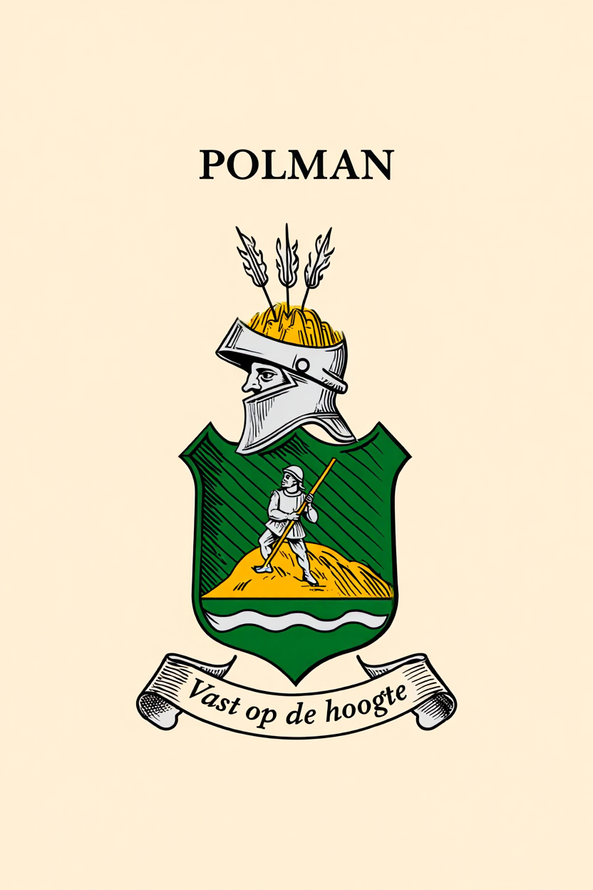 Familiewapen van de achternaam POLMAN