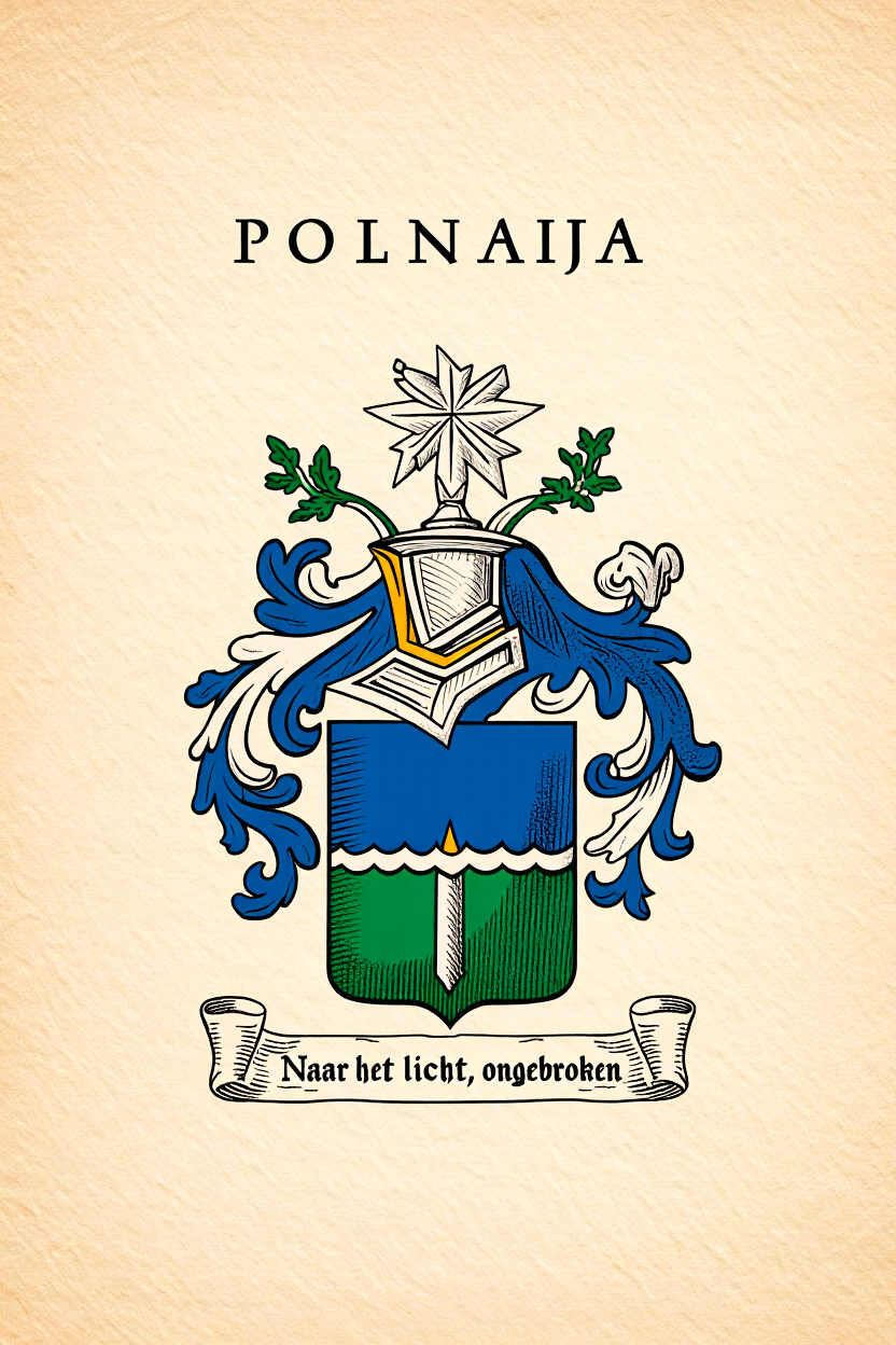 Familiewapen van de achternaam POLNAIJA (vergrendeld)
