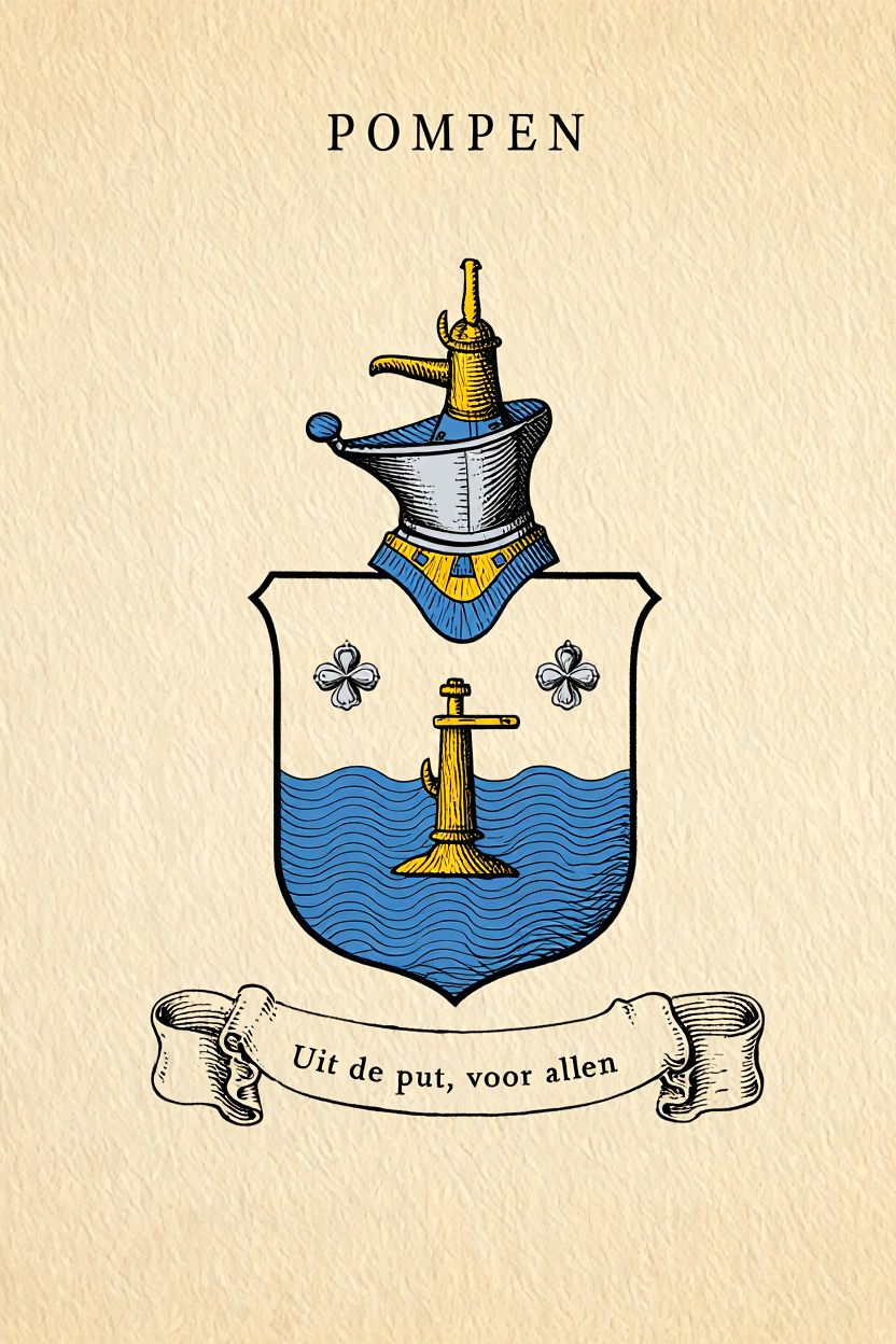 Familiewapen van de achternaam POMPEN
