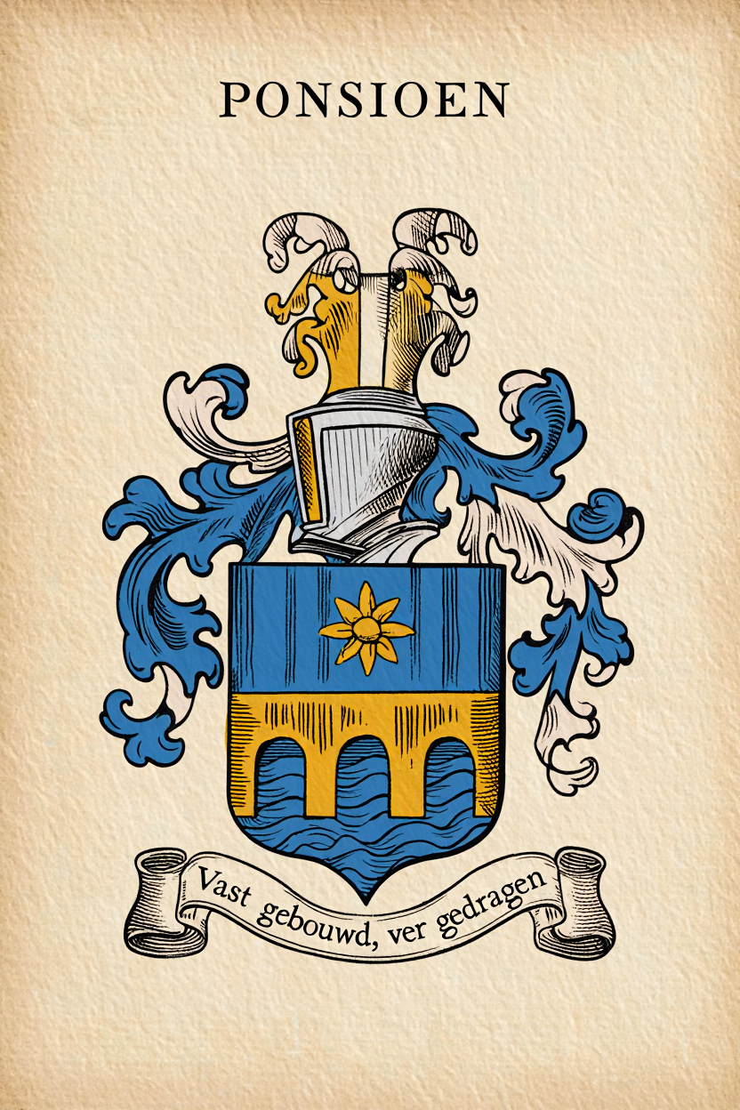 Familiewapen van de achternaam PONSIOEN