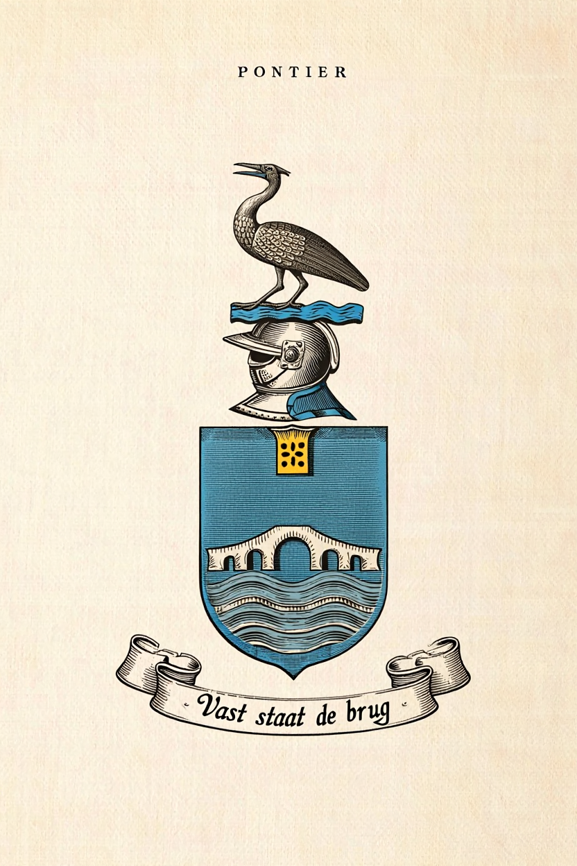 Familiewapen van de achternaam PONTIER