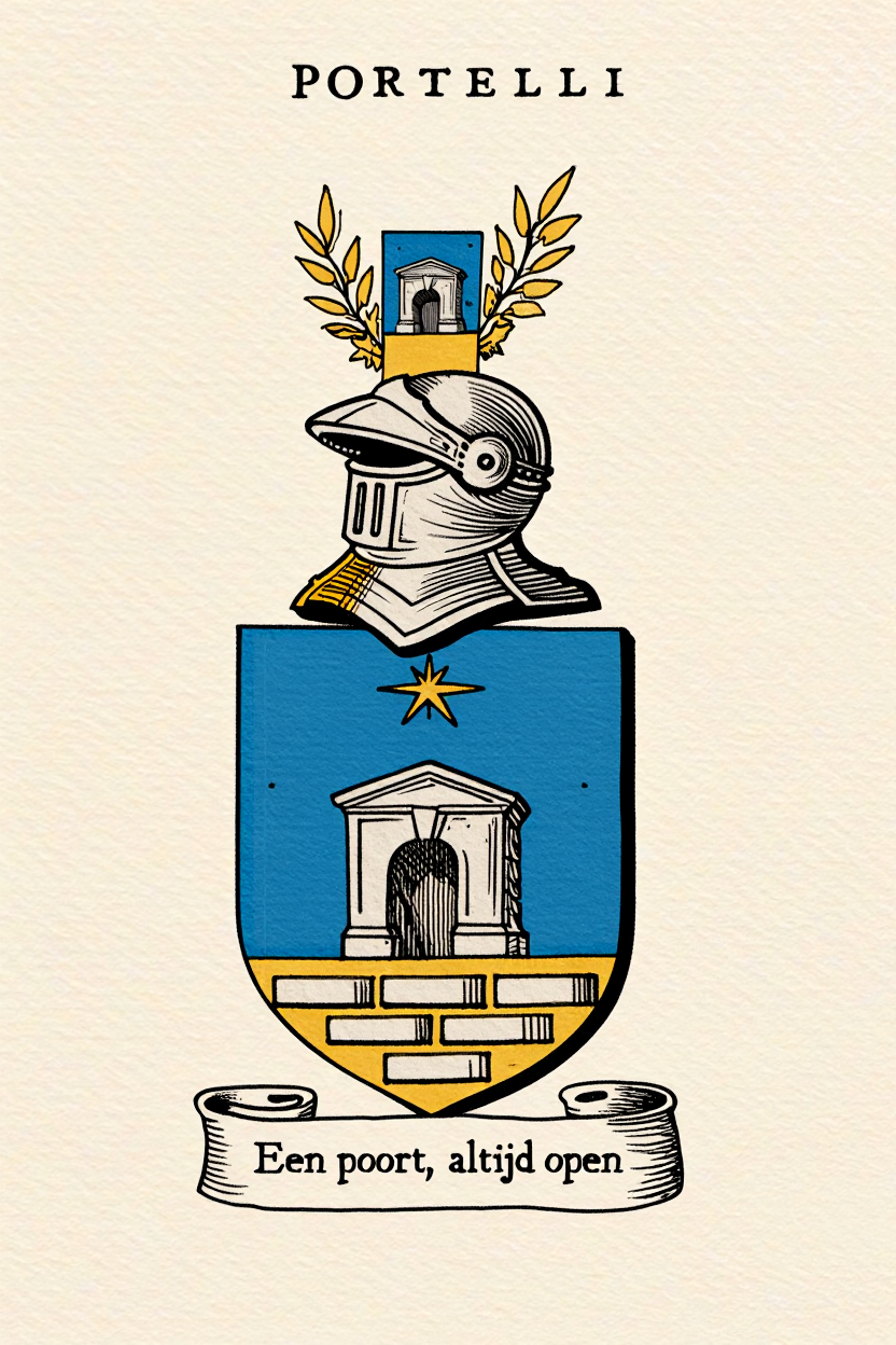Familiewapen van de achternaam PORTELLI