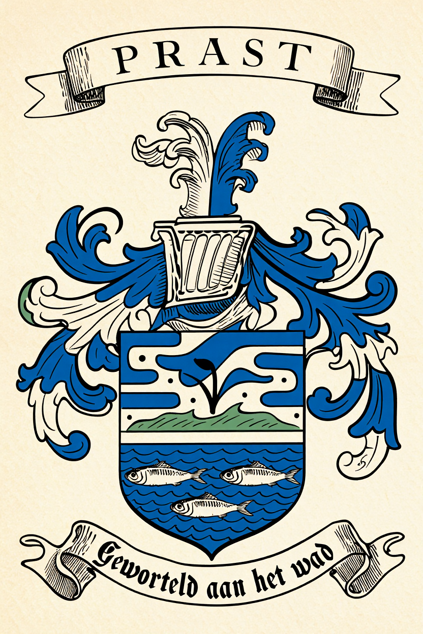 Familiewapen van de achternaam PRAST