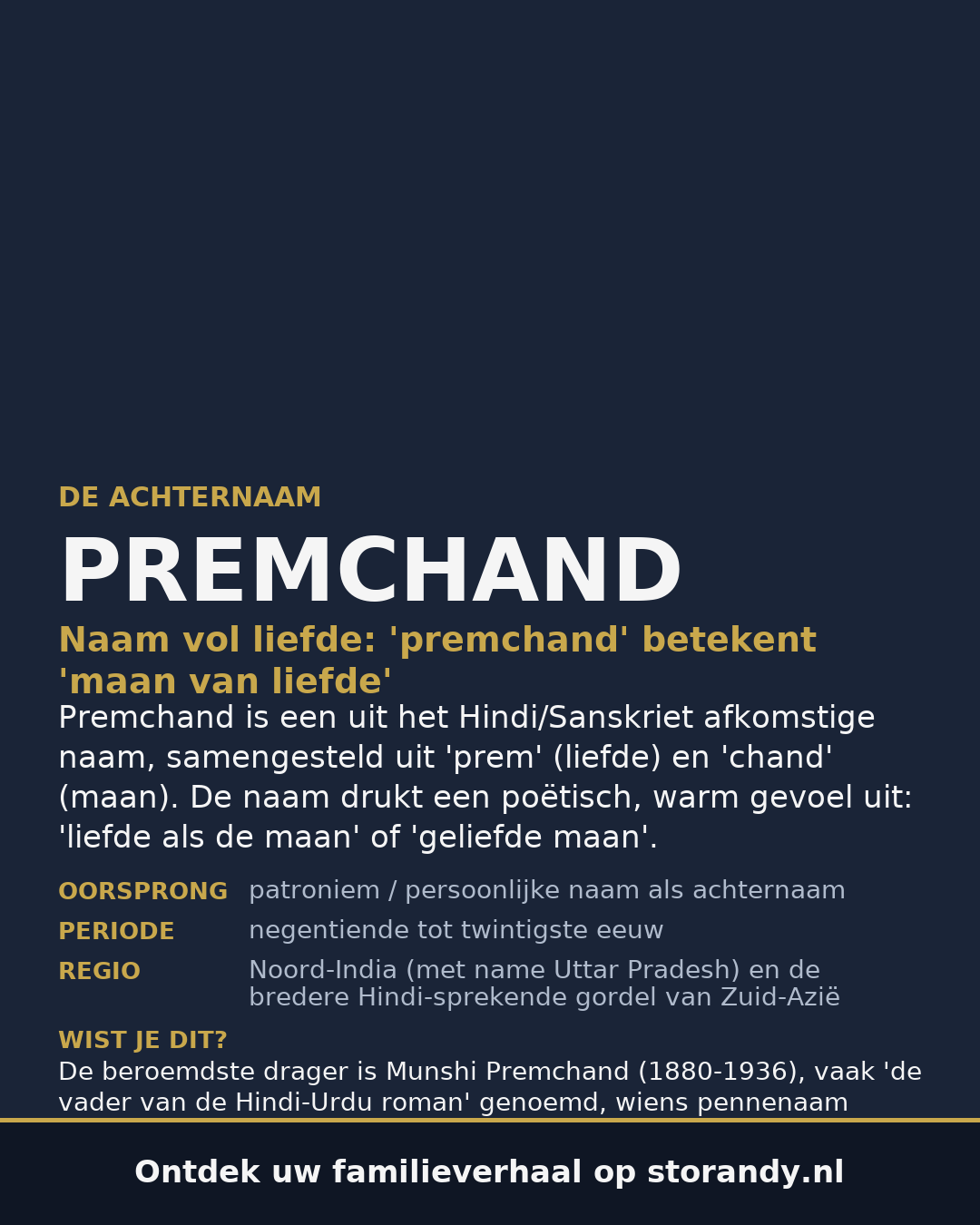 Familiewapen van de achternaam PREMCHAND