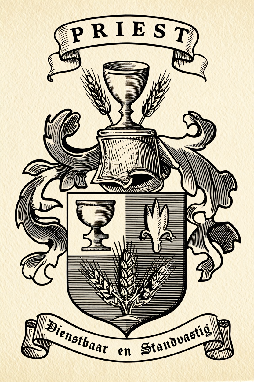 Familiewapen van de achternaam PRIEST