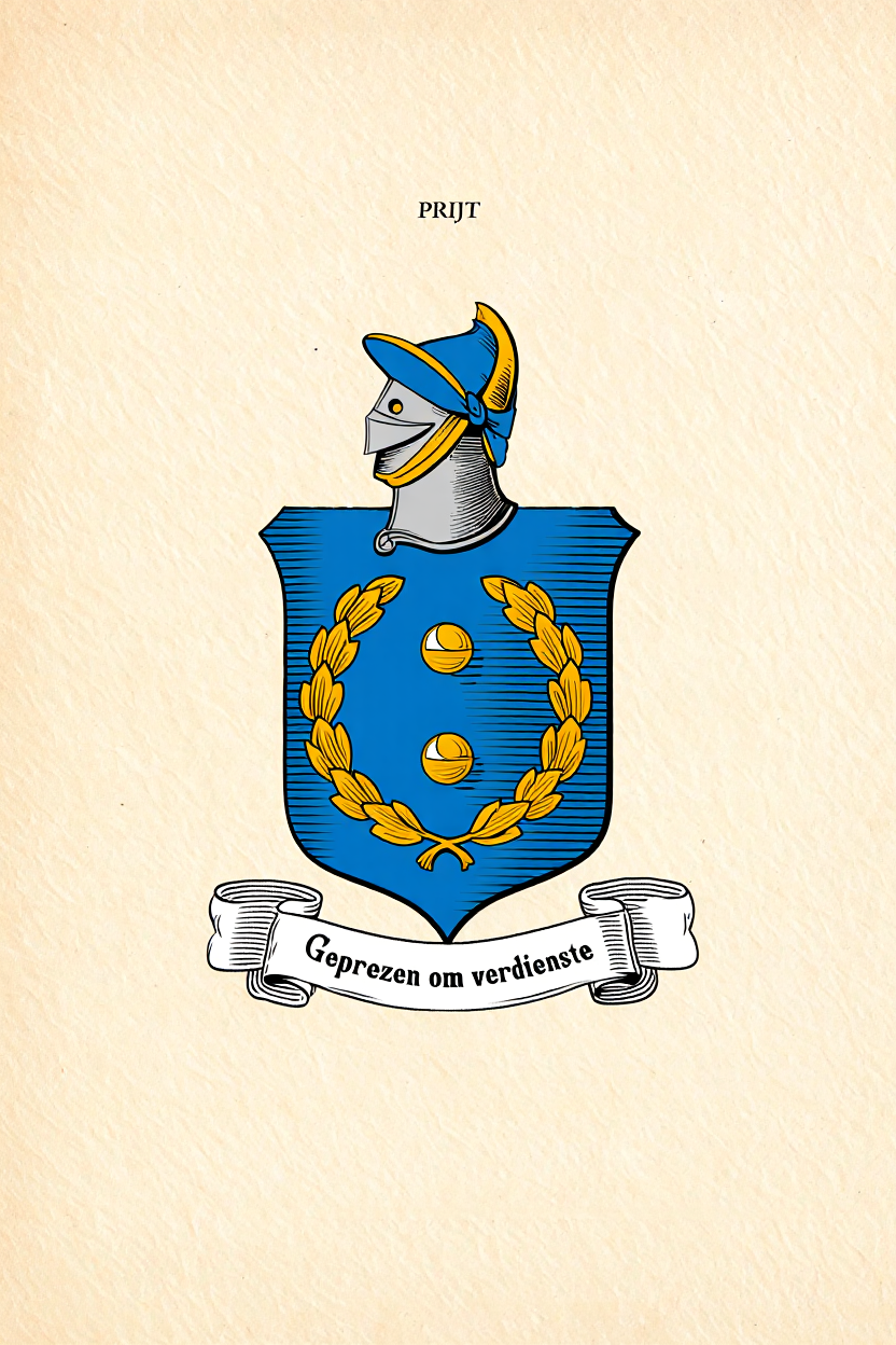 Familiewapen van de achternaam PRIJT