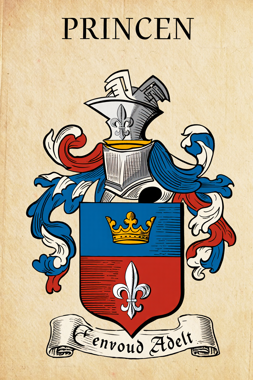 Familiewapen van de achternaam PRINCEN
