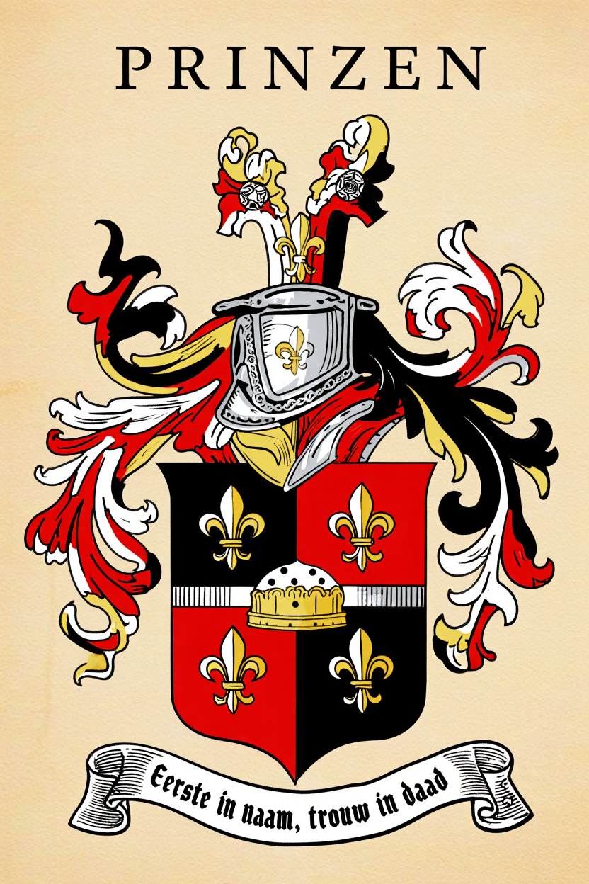 Familiewapen van de achternaam PRINZEN