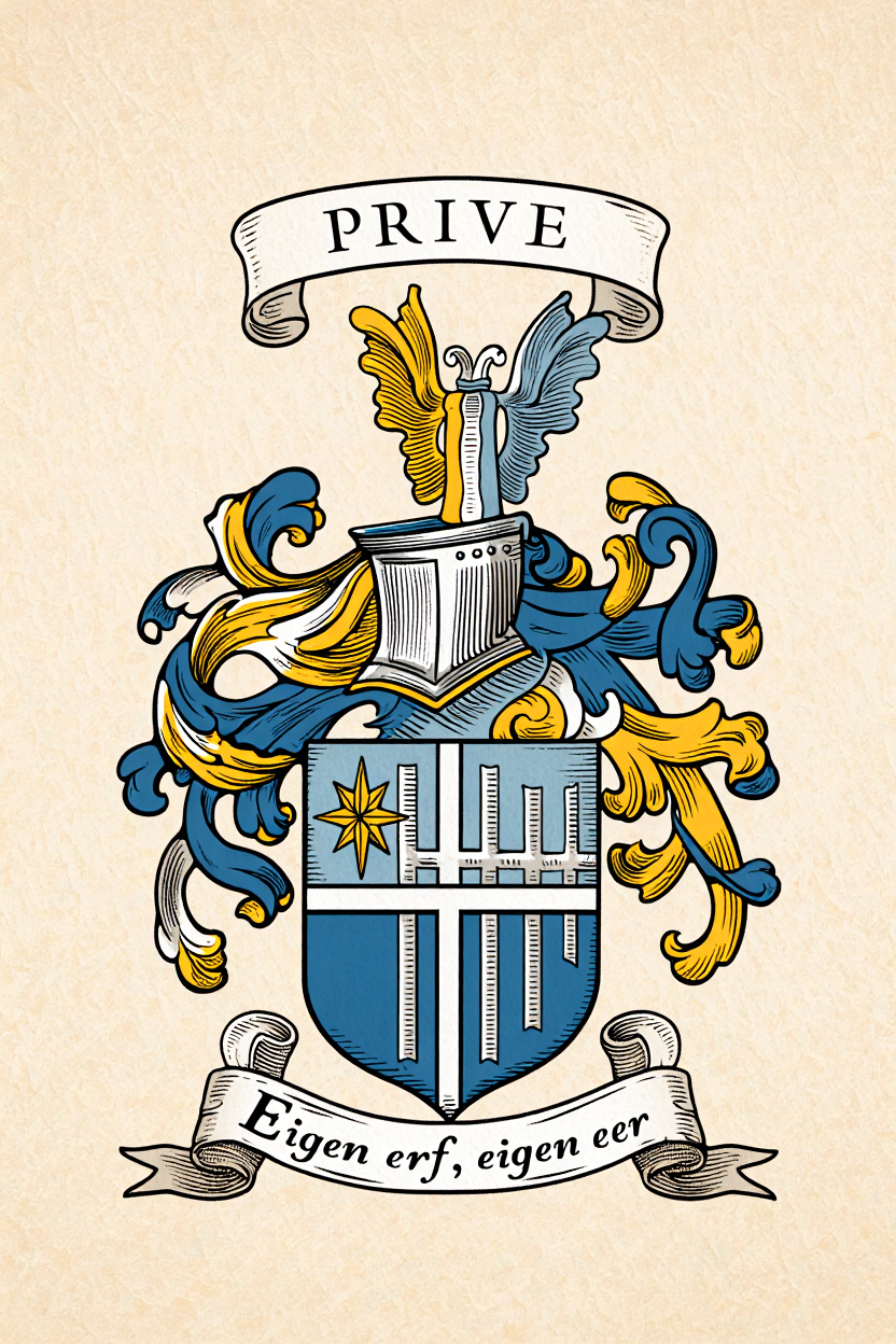 Familiewapen van de achternaam PRIVE