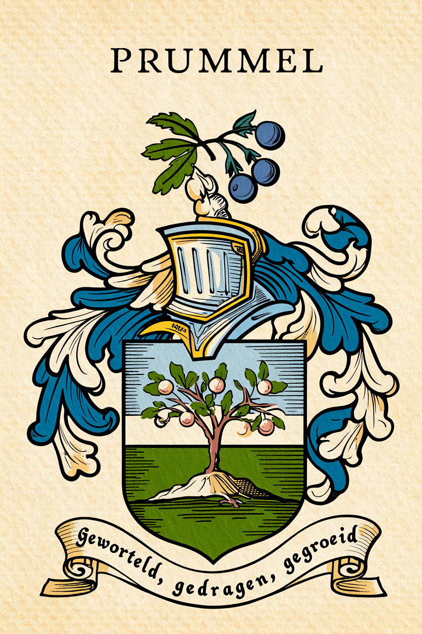 Familiewapen van de achternaam PRUMMEL