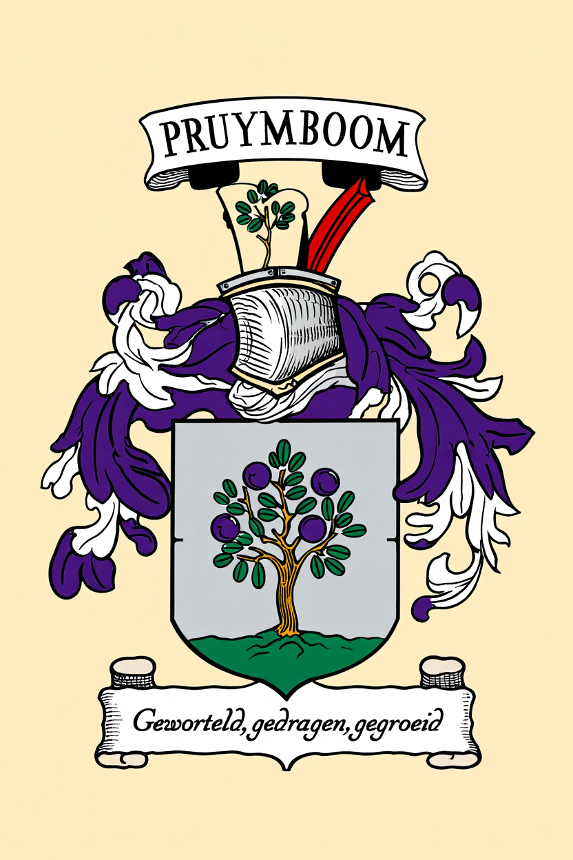 Familiewapen van de achternaam PRUYMBOOM