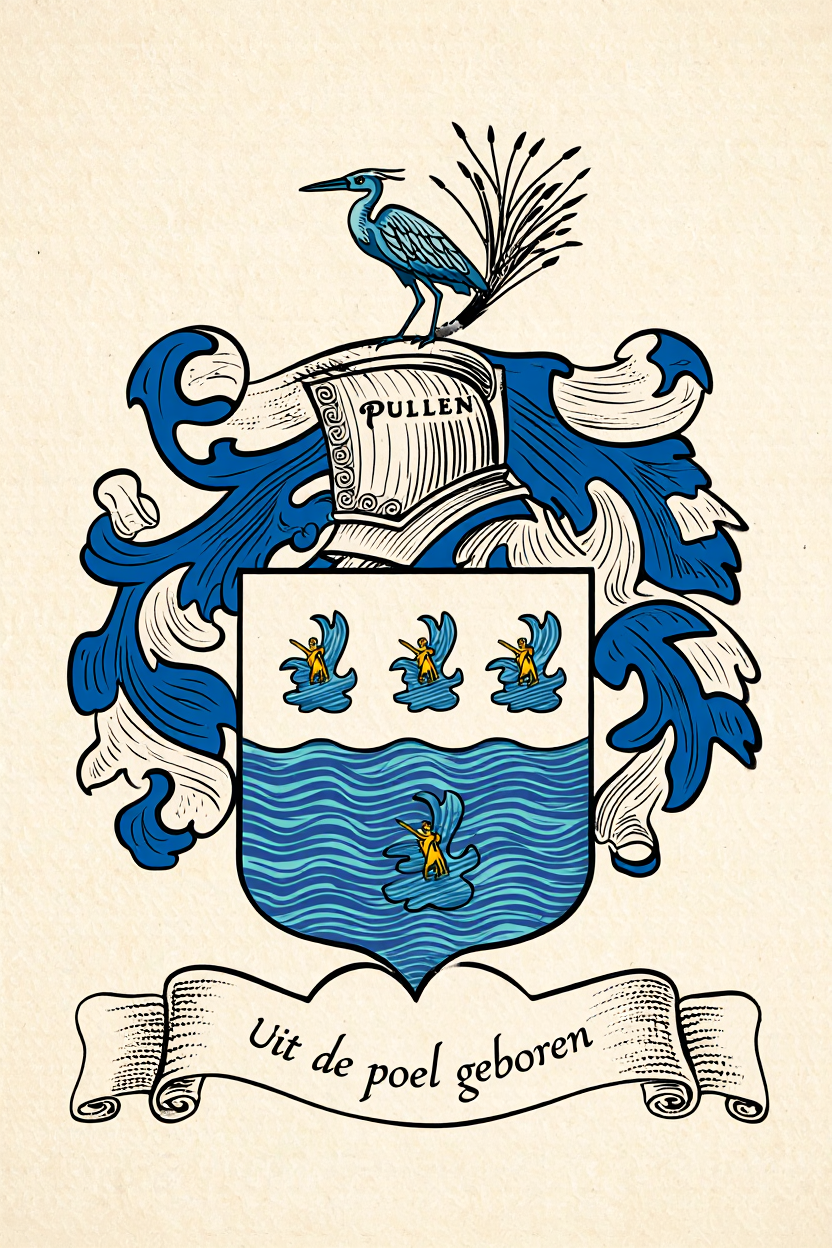 Familiewapen van de achternaam PULLEN