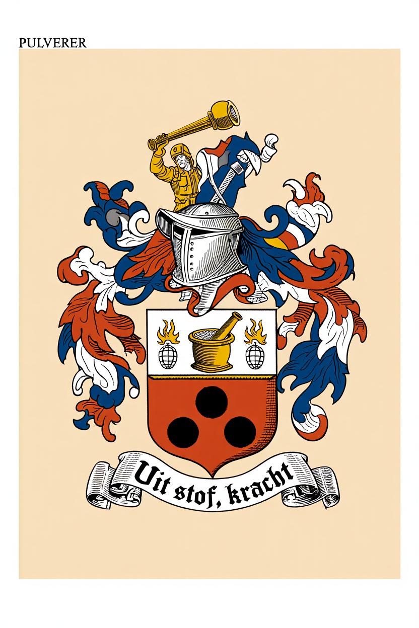 Familiewapen van de achternaam PULVERER