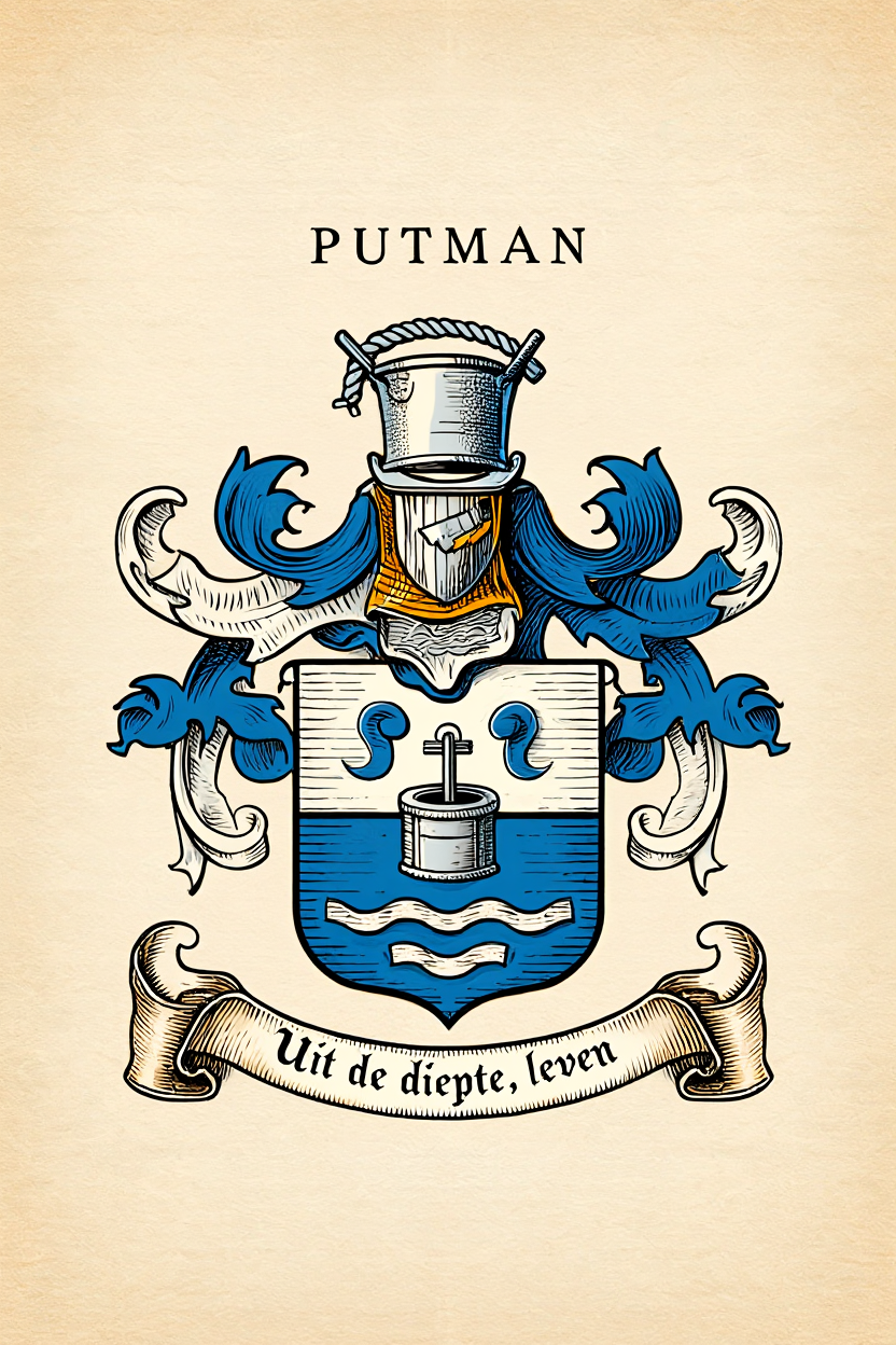 Familiewapen van de achternaam PUTMAN