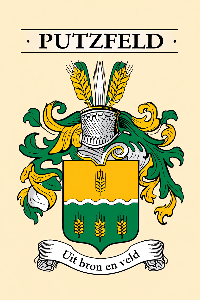 Familiewapen van de achternaam PUTZFELD