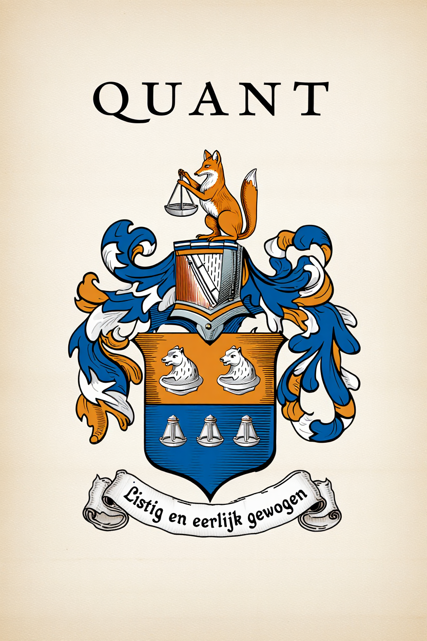 Familiewapen van de achternaam QUANT
