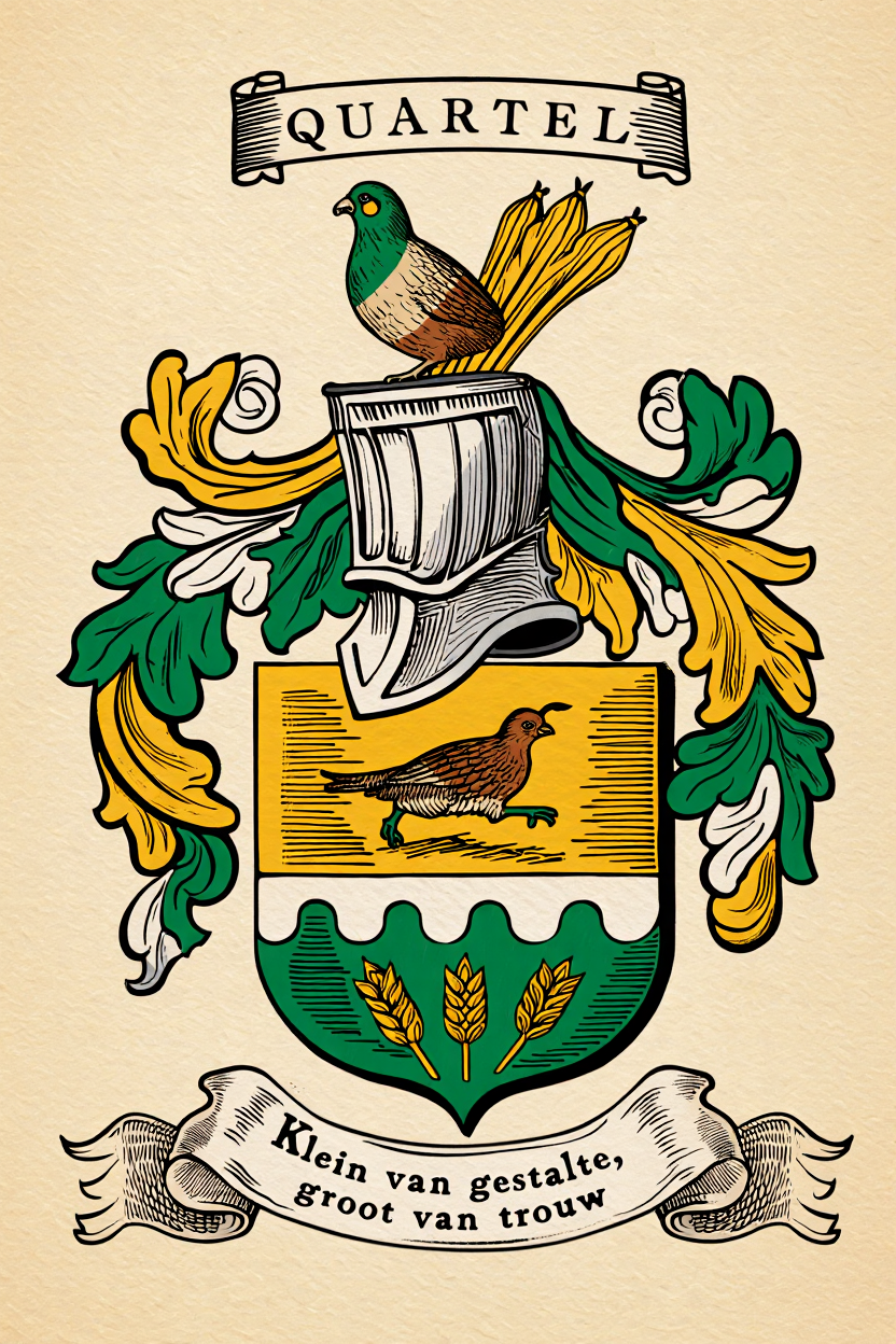 Familiewapen van de achternaam QUARTEL