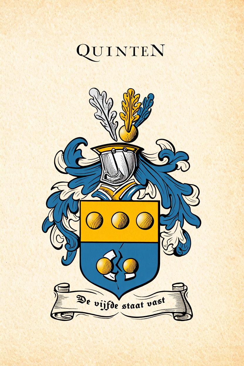 Familiewapen van de achternaam QUINTEN