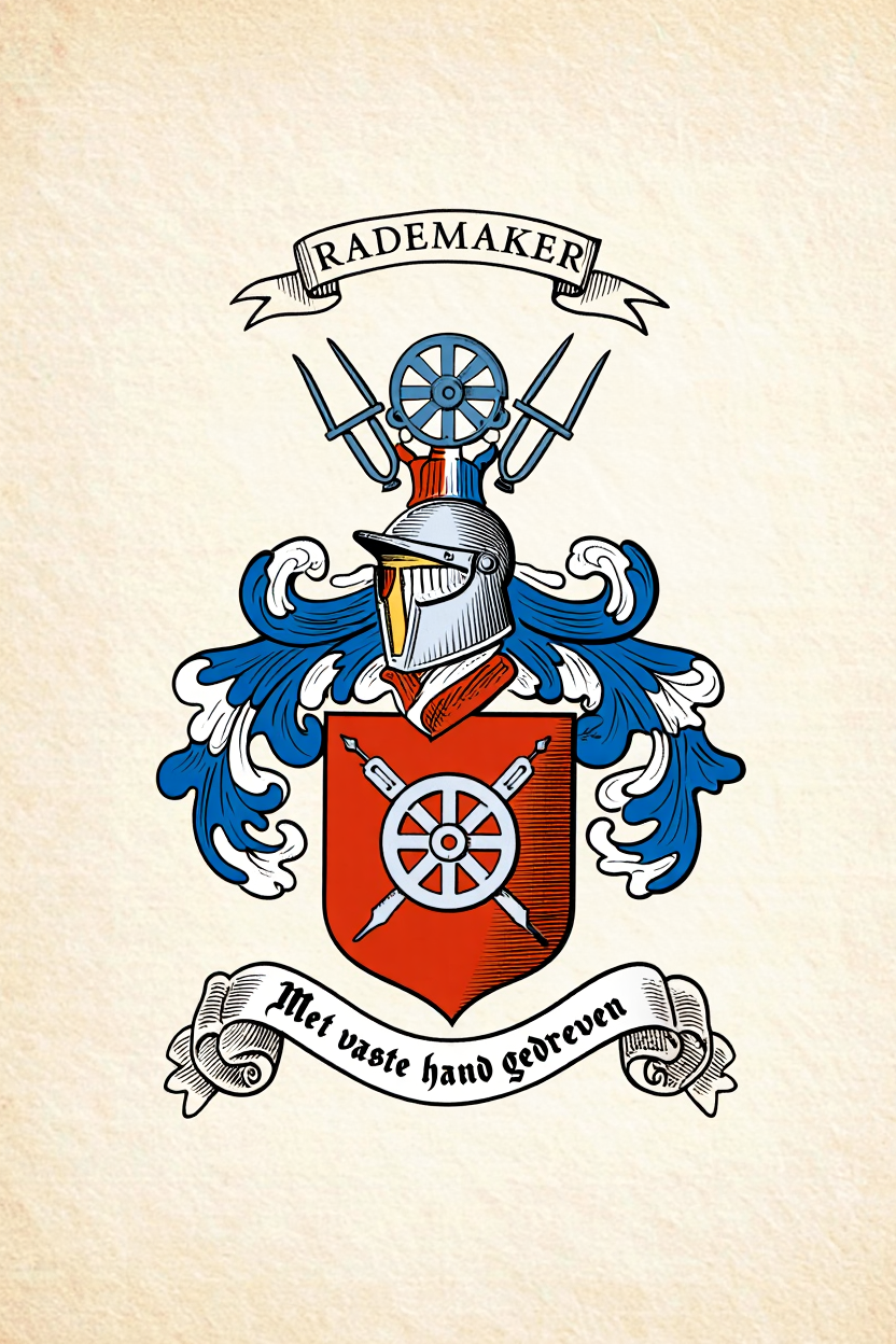 Familiewapen van de achternaam RADEMAKER