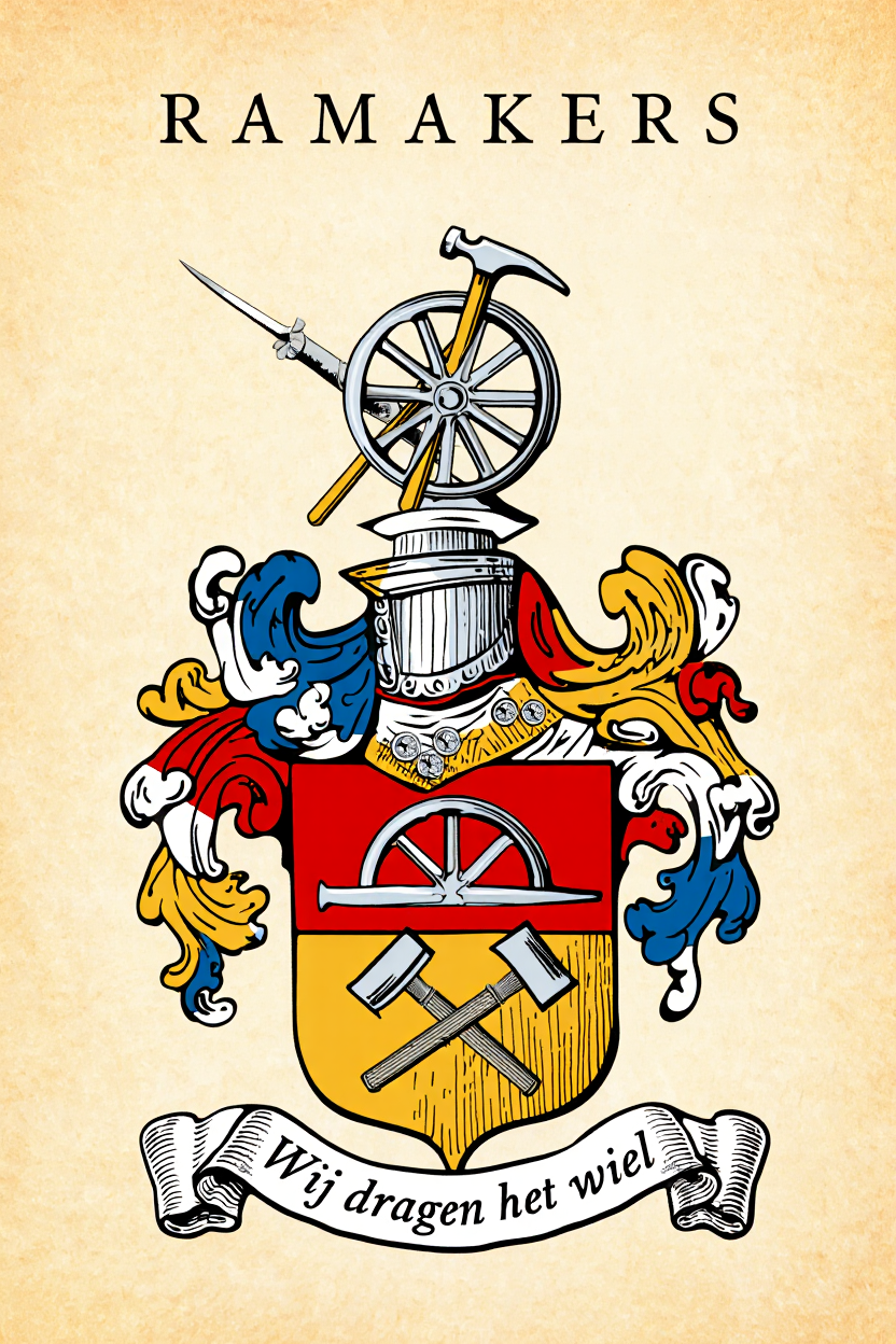 Familiewapen van de achternaam RAMAKERS