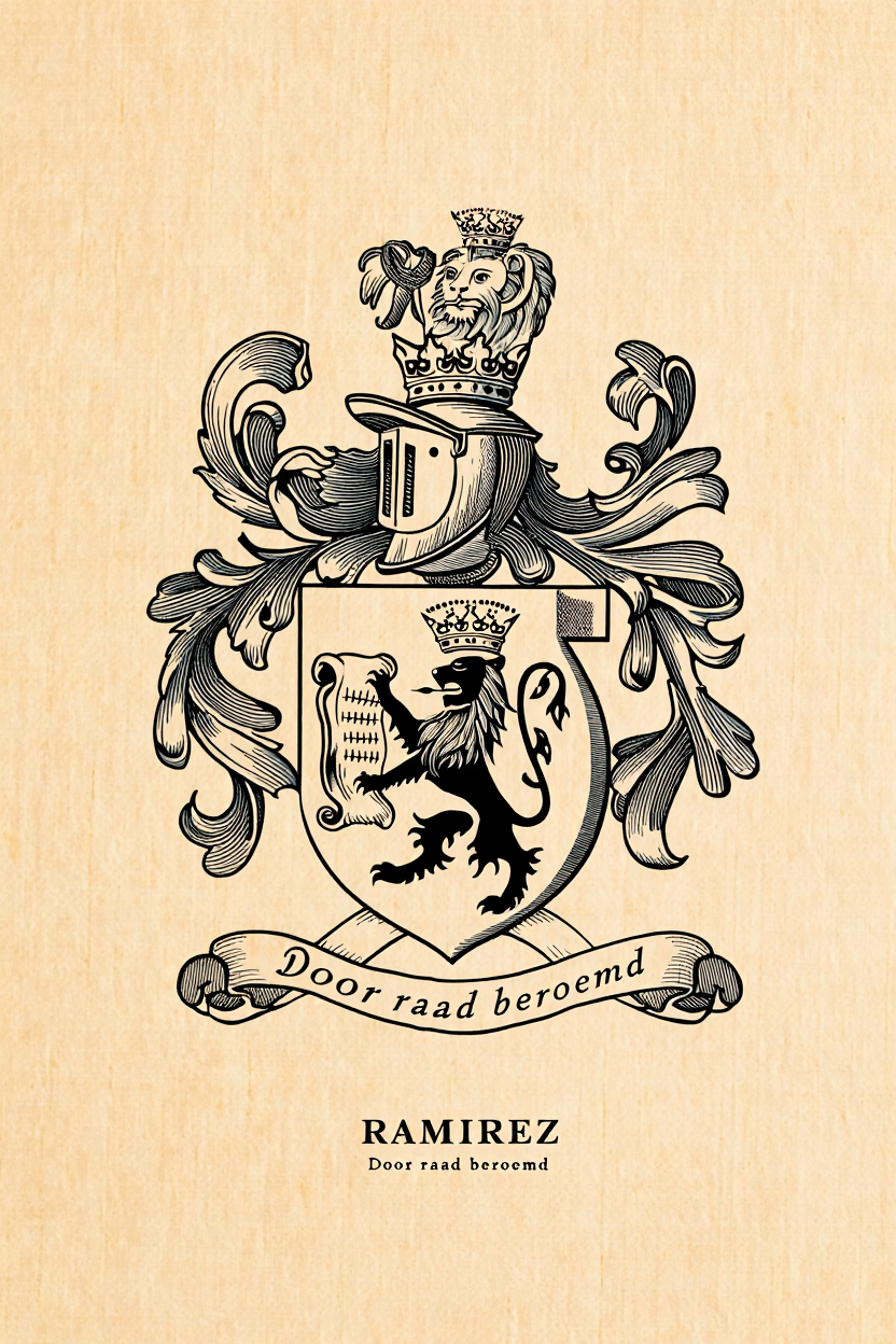 Familiewapen van de achternaam RAMIREZ