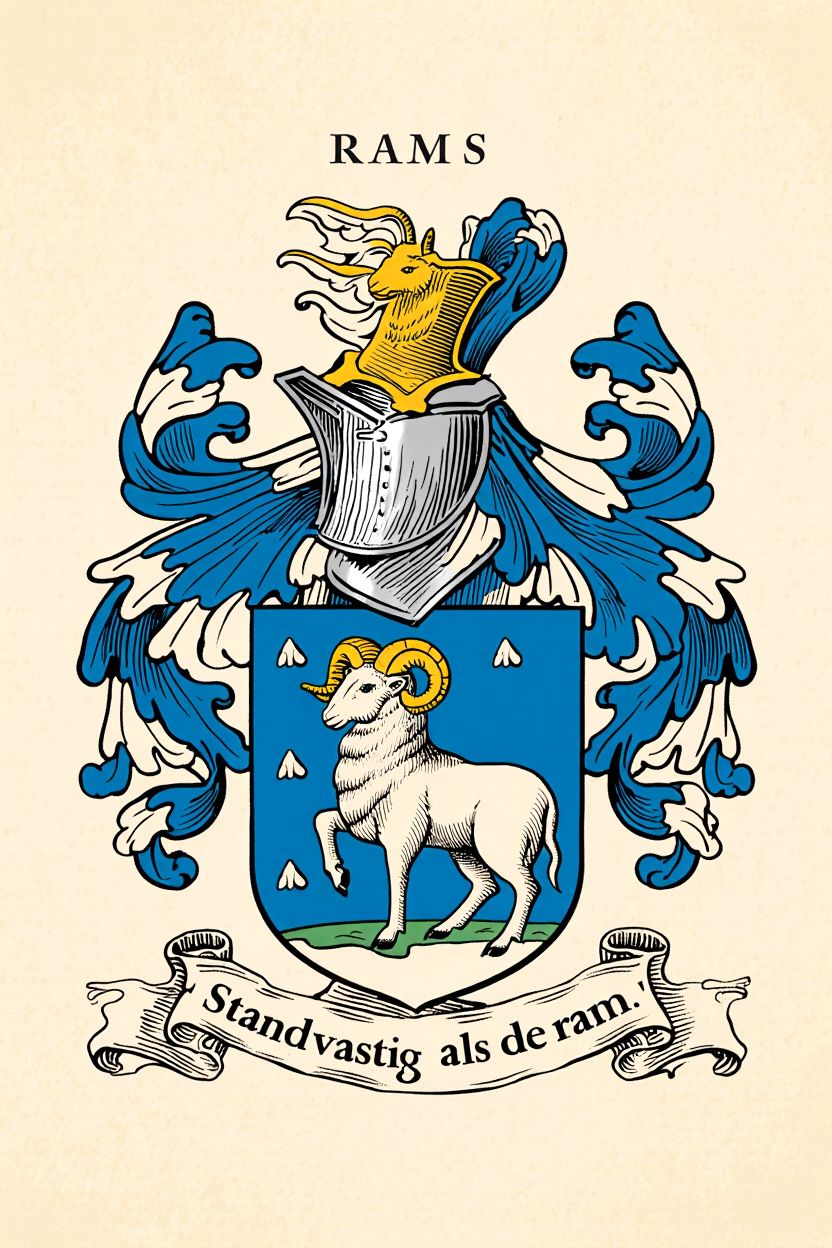 Familiewapen van de achternaam RAMS